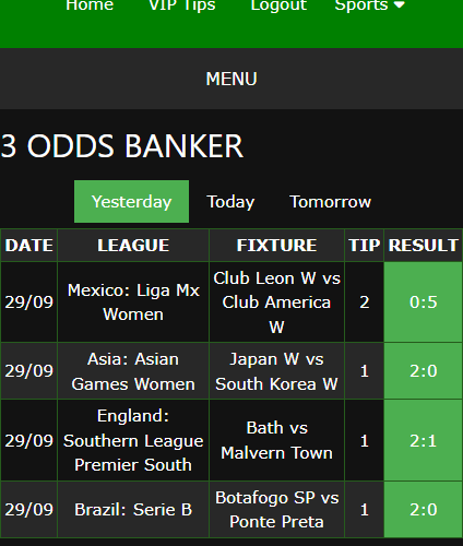 vip bet won ticket